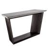 Parsons Grey Marble Top & Dark Steel Base 48X16 Console Tables (Photo 24 of 25)