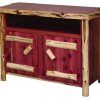 Million Dollar Rustic Bedroom Red Distressed Tv Stand $449 09-76 pertaining to Trendy Rustic Red Tv Stands (Photo 7293 of 7825)