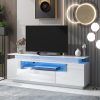 White Tv Stands Entertainment Center (Photo 2 of 15)