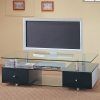 Modern Black Tv Stands on Wheels (Photo 5 of 15)