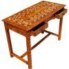 Orange Inlay Console Tables (Photo 24 of 25)