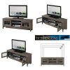 Techni Mobili 53" Driftwood Tv Stands in Grey (Photo 6 of 15)