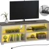 Led Tv Stands With Outlet (Photo 4 of 15)