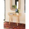 Natural Cane Media Console Tables (Photo 19 of 25)