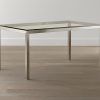 Parsons Grey Marble Top & Dark Steel Base 48X16 Console Tables (Photo 25 of 25)