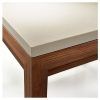 Parsons Grey Solid Surface Top & Brass Base 48X16 Console Tables (Photo 4 of 25)