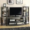 Tier Entertainment Tv Stands in Black (Photo 8 of 15)