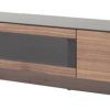 Techlink Aa110W Arena Walnut Tv Stand (406089) regarding Current Walnut Tv Cabinets With Doors (Photo 6694 of 7825)