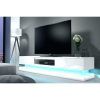 Taylor Tv Stand Large In White High Gloss With 2 Doors And Led In inside Popular White High Gloss Tv Stands (Photo 7115 of 7825)