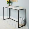 Elke Marble Console Tables With Brass Base (Photo 18 of 25)