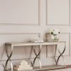Layered Wood Small Square Console Tables (Photo 21 of 25)