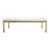 Parsons Travertine Top & Stainless Steel Base 48X16 Console Tables (Photo 15 of 25)