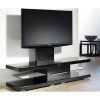 Rossetto Diamond Flat Screen Tv Stand, Black Lacquer - Contemporary for Newest Unique Tv Stands For Flat Screens (Photo 7161 of 7825)