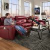 Travis Cognac Leather 6 Piece Power Reclining Sectionals With Power Headrest & Usb (Photo 6 of 25)