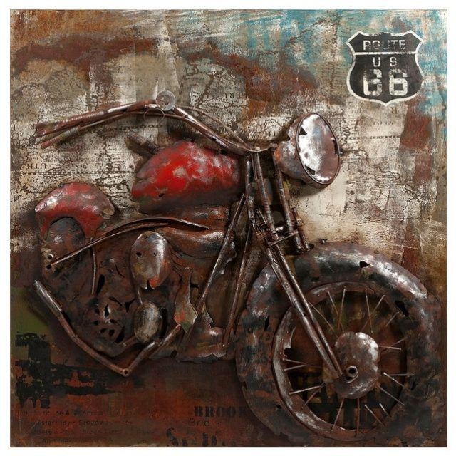  Best 25+ of Motorcycle Wall Art