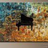 Abstract Piano Wall Art (Photo 10 of 15)