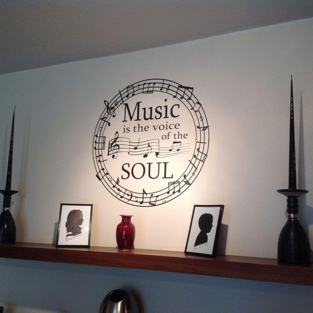 20 Best Collection of Music Note Art for Walls