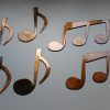 Music Note Art for Walls (Photo 7 of 20)