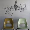 Music Notes Wall Art Decals (Photo 13 of 20)