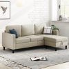 Small L Shaped Sectional Sofas in Beige (Photo 1 of 15)