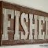 20 Collection of Personalized Last Name Wall Art