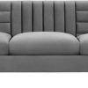 Riley Retro Mid-Century Modern Fabric Upholstered Left Facing Chaise Sectional Sofas (Photo 12 of 15)