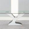 White Gloss and Glass Dining Tables (Photo 17 of 25)