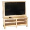 Maple Tv Stands for Flat Screens (Photo 3 of 20)