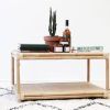 Natural Cane Media Console Tables (Photo 22 of 25)