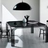 Square Black Glass Dining Tables (Photo 3 of 25)