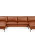  Best 10+ of U Shaped Leather Sectional Sofas
