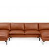 U Shaped Leather Sectional Sofas (Photo 1 of 10)