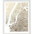 2024 Latest New York City Map Wall Art