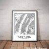 New York City Map Wall Art (Photo 10 of 20)