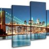 Canvas Wall Art of New York City (Photo 3 of 15)