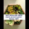Succulent Wall Art (Photo 16 of 25)
