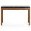 Parsons Black Marble Top & Elm Base 48X16 Console Tables (Photo 7 of 25)