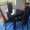 Black Gloss Dining Furniture (Photo 23 of 25)