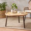 Coffee Tables With Round Wooden Tops (Photo 7 of 15)