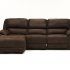 25 Inspirations Norfolk Chocolate 3 Piece Sectionals with Laf Chaise