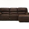 Norfolk Chocolate 3 Piece Sectionals With Raf Chaise (Photo 1 of 25)