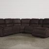 Norfolk Chocolate 6 Piece Sectionals (Photo 3 of 25)