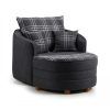 Charcoal Swivel Chairs (Photo 6 of 25)