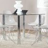 Glass and Chrome Dining Tables and Chairs (Photo 23 of 25)