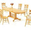 Light Oak Dining Tables and Chairs (Photo 16 of 25)