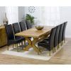Oak Dining Tables and 8 Chairs (Photo 3 of 25)