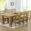 Oak Dining Tables and 8 Chairs (Photo 2 of 25)