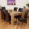 Solid Oak Dining Tables and 6 Chairs (Photo 18 of 25)