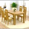 Light Oak Dining Tables and Chairs (Photo 11 of 25)