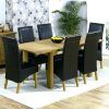 Oak Extending Dining Tables and 6 Chairs (Photo 16 of 25)